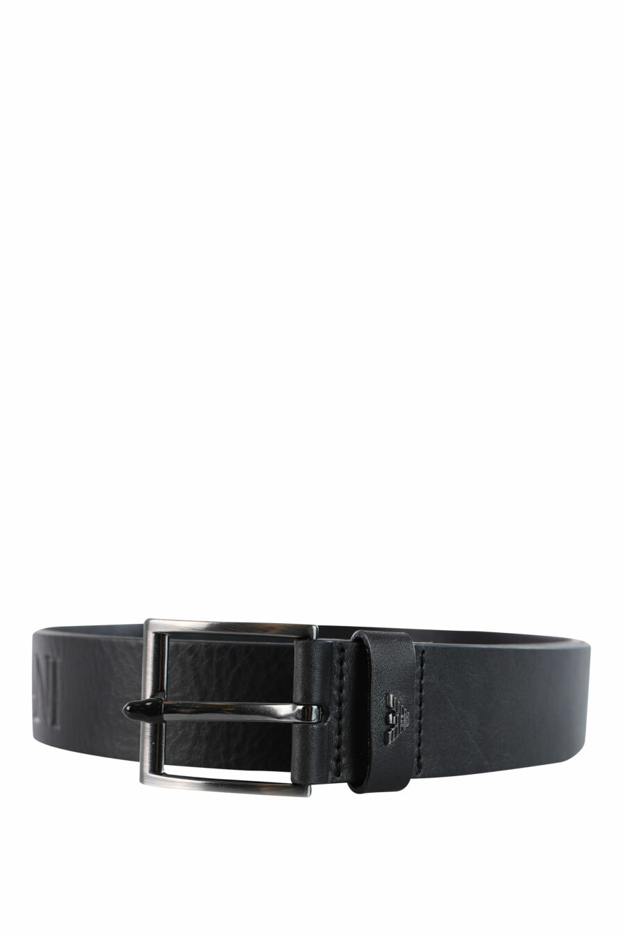 Cinturón negro con logo - IMG 3727