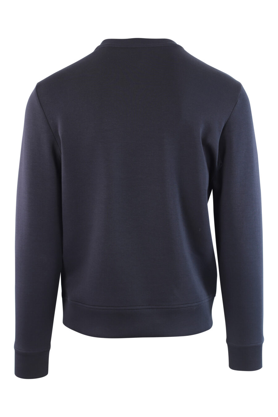 Dunkelblaues Sweatshirt mit ovalem Maxilogo - IMG 3774