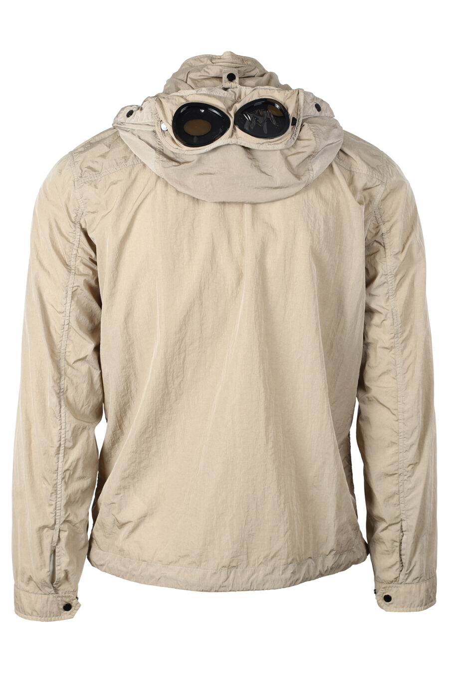 Veste beige avec capuche à lunettes réglable - IMG 4647