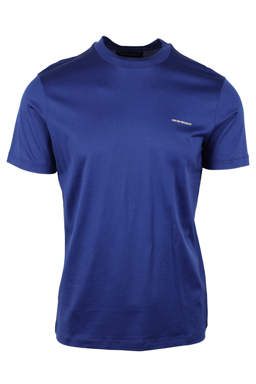 Camiseta azul con minilogo blanco - IMG 4665