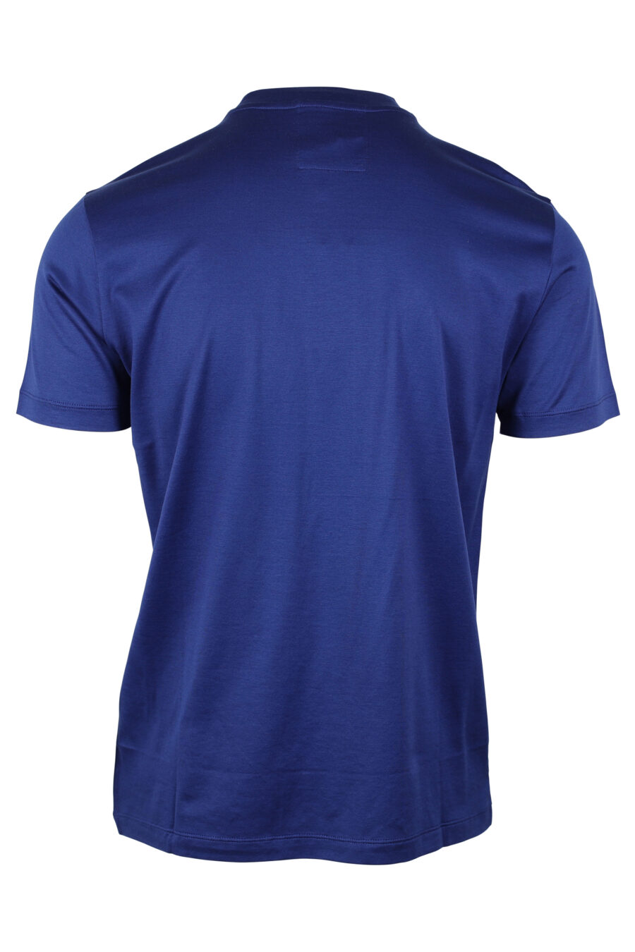 Camiseta azul con minilogo blanco - IMG 4666