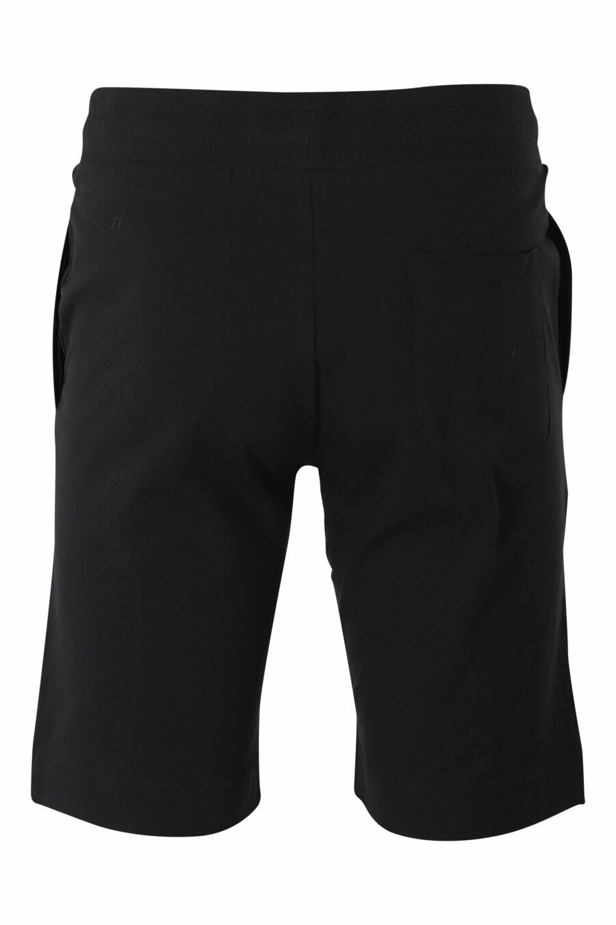Pantalón de chándal corto negro con mini logo "swim" - IMG 9579