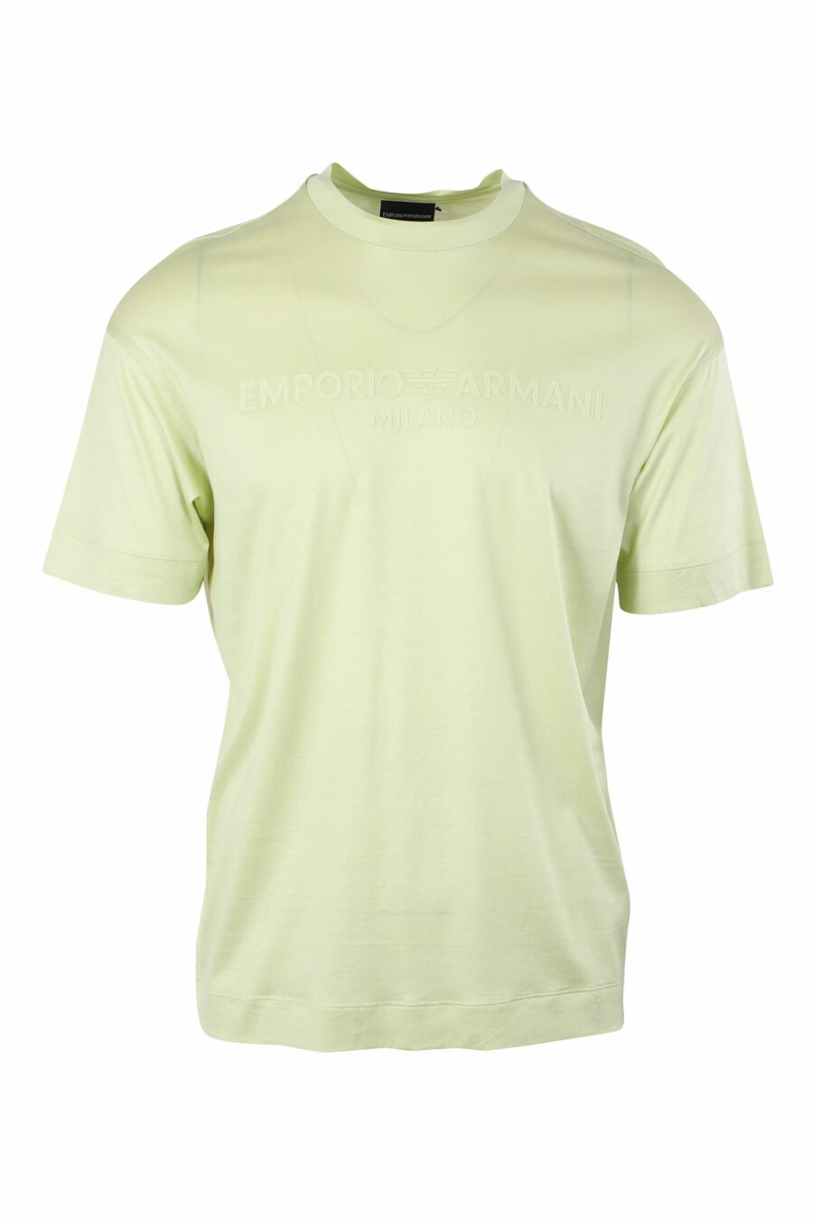 T-shirt verde com maxilogo centrado - IMG 9629