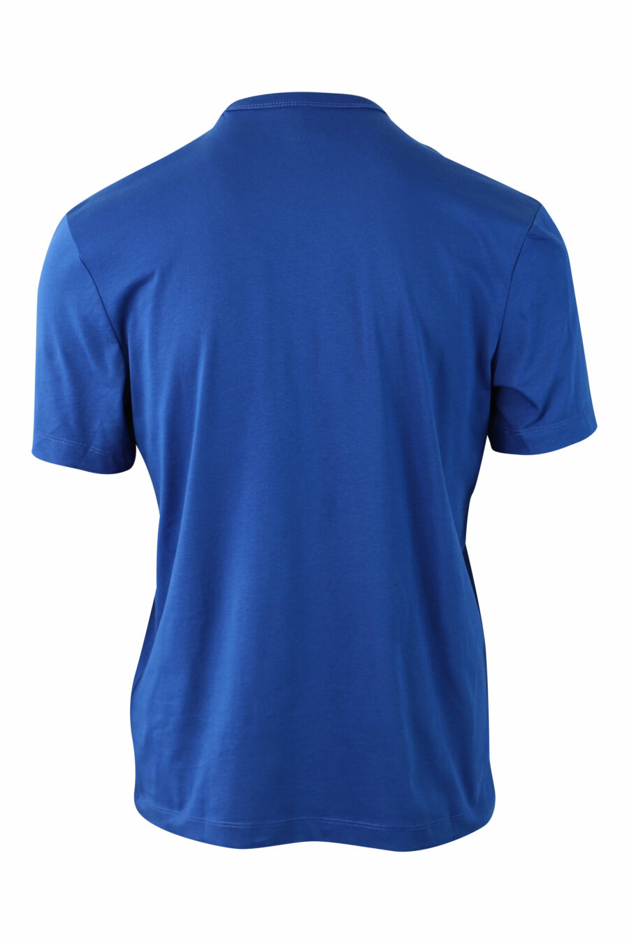 Blaues T-Shirt mit Mini-Logoschild - IMG 0006
