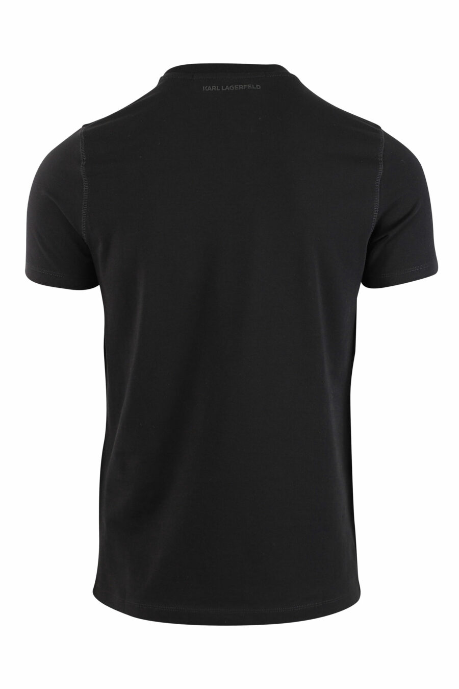 Camiseta negra con maxilogo "karl" silueta - IMG 0012 1