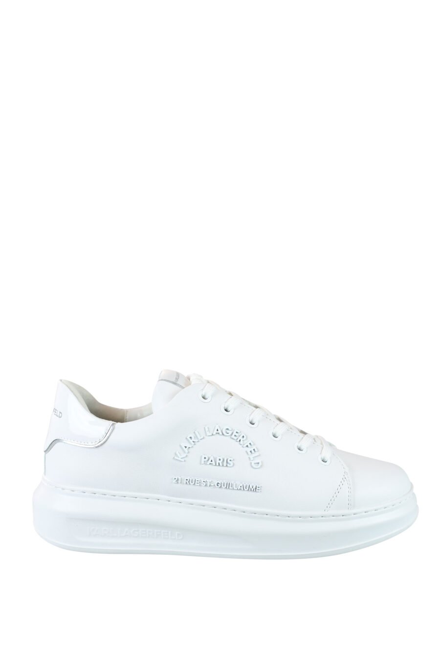 Zapatillas blancas con logo "rue st guillaume" blanco - IMG 0025