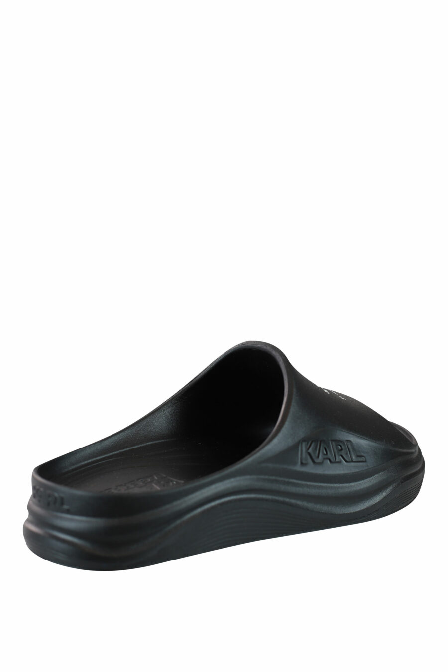 Schwarze Öko-Flip-Flops mit weißem "rue st guillaume"-Logo - IMG 0051