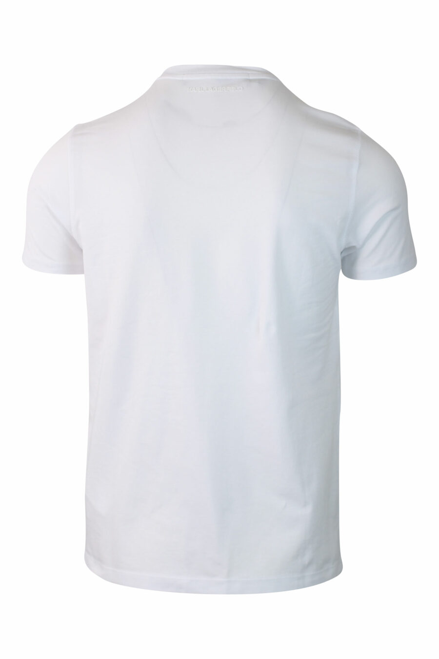 Camiseta blanca con maxilogo "karl" silueta - IMG 0122