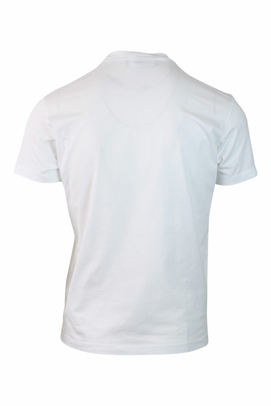 T-shirt branca com minilogo - IMG 0134