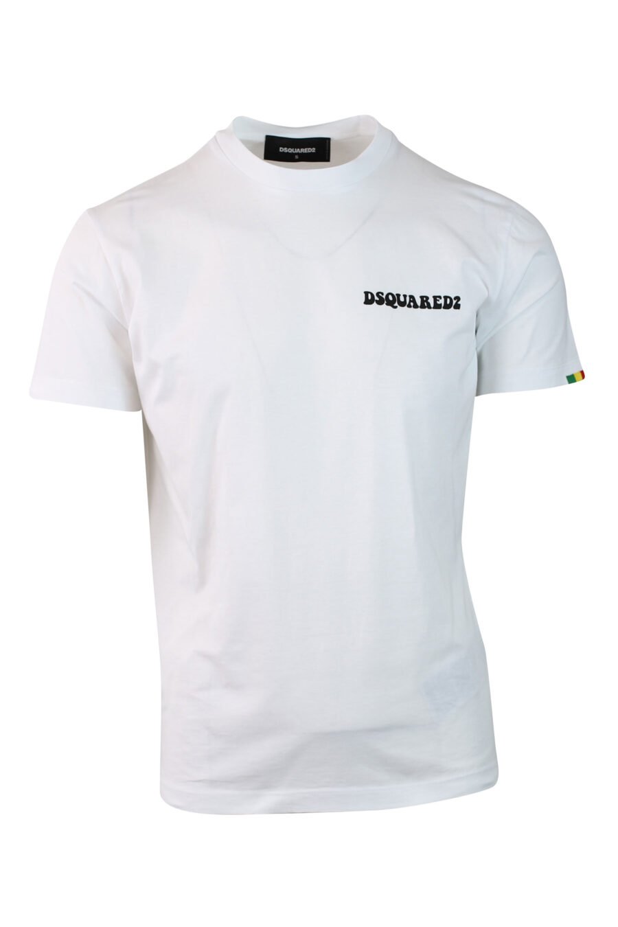 T-shirt branca com minilogo - IMG 0135