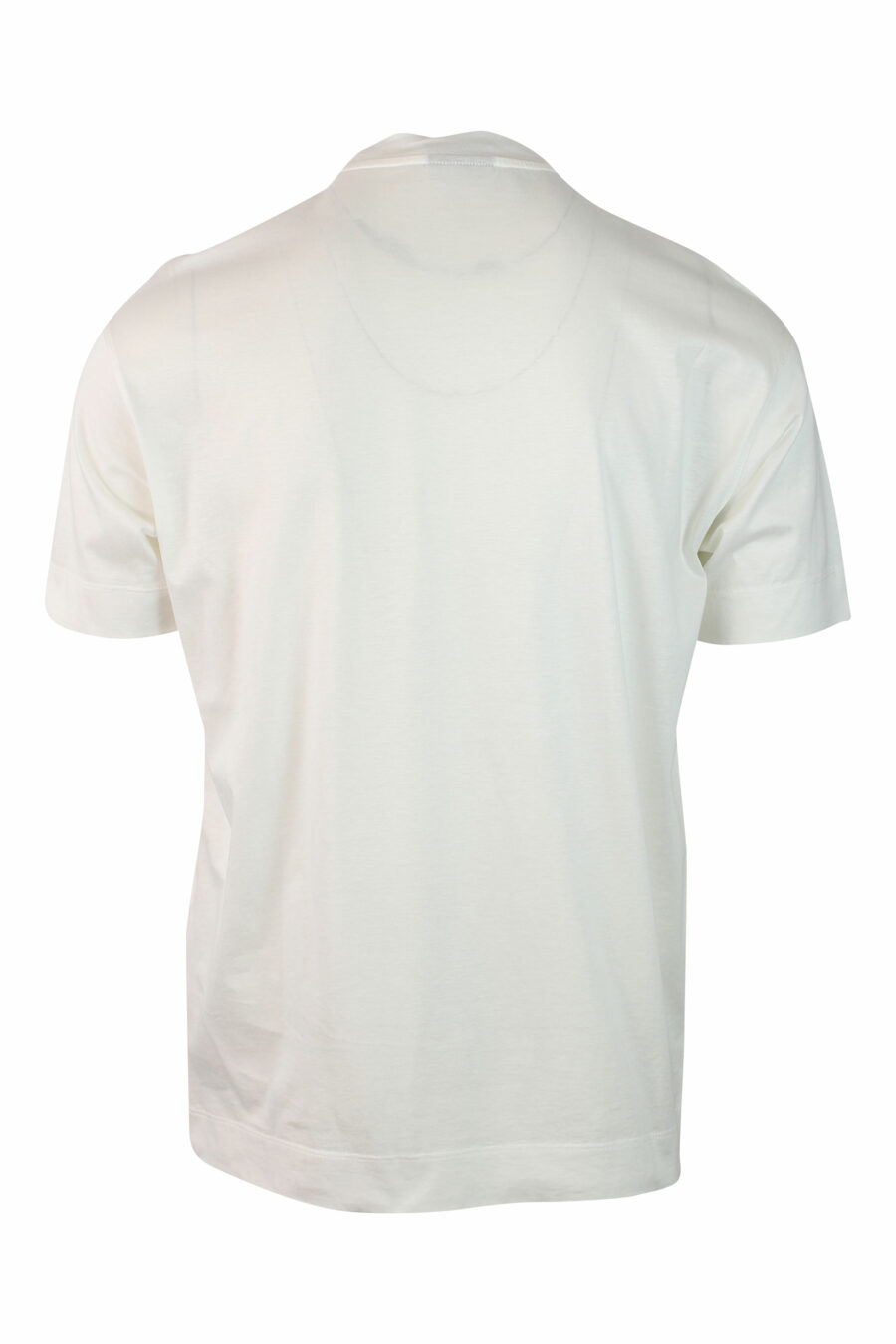 White T-shirt with degradé eagle maxilogo - IMG 0138