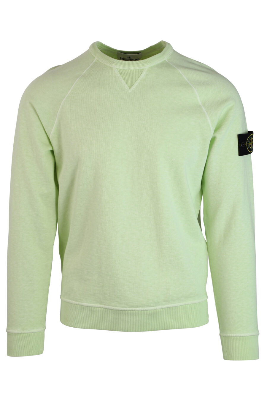Camisola verde clara com remendo - IMG 0271