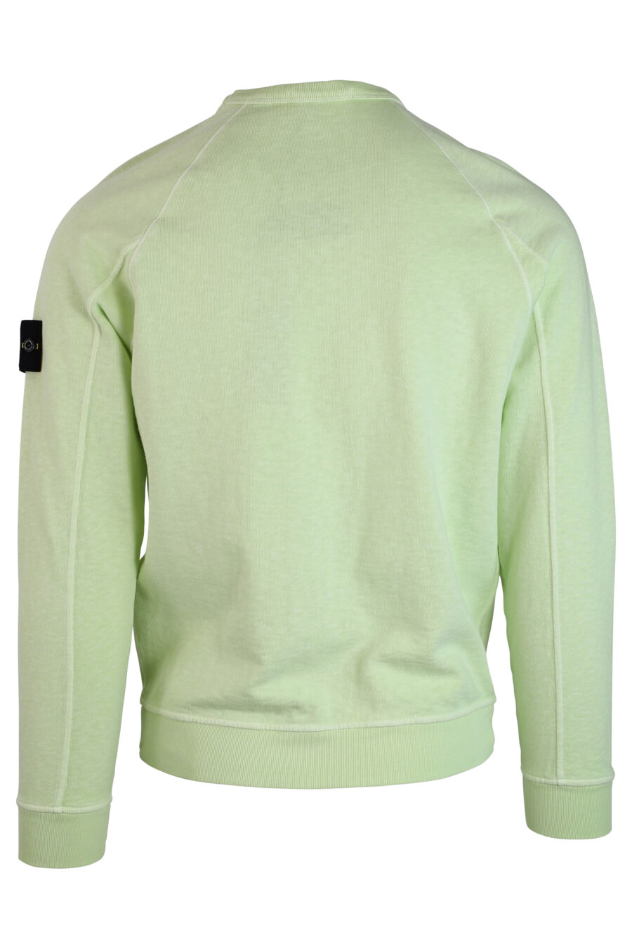 Camisola verde clara com remendo - IMG 0274