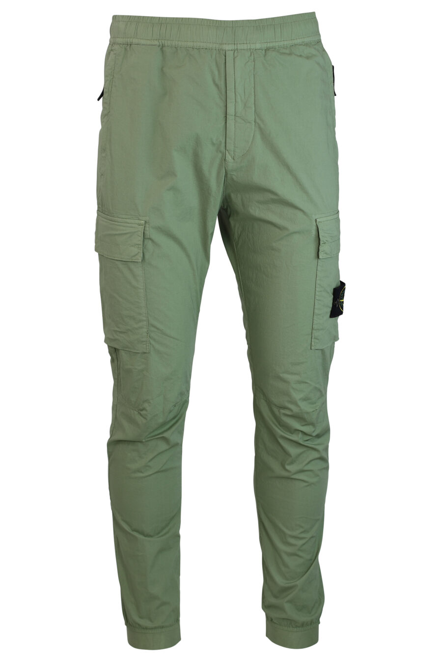 Pantalon cargo vert avec écusson - IMG 0283