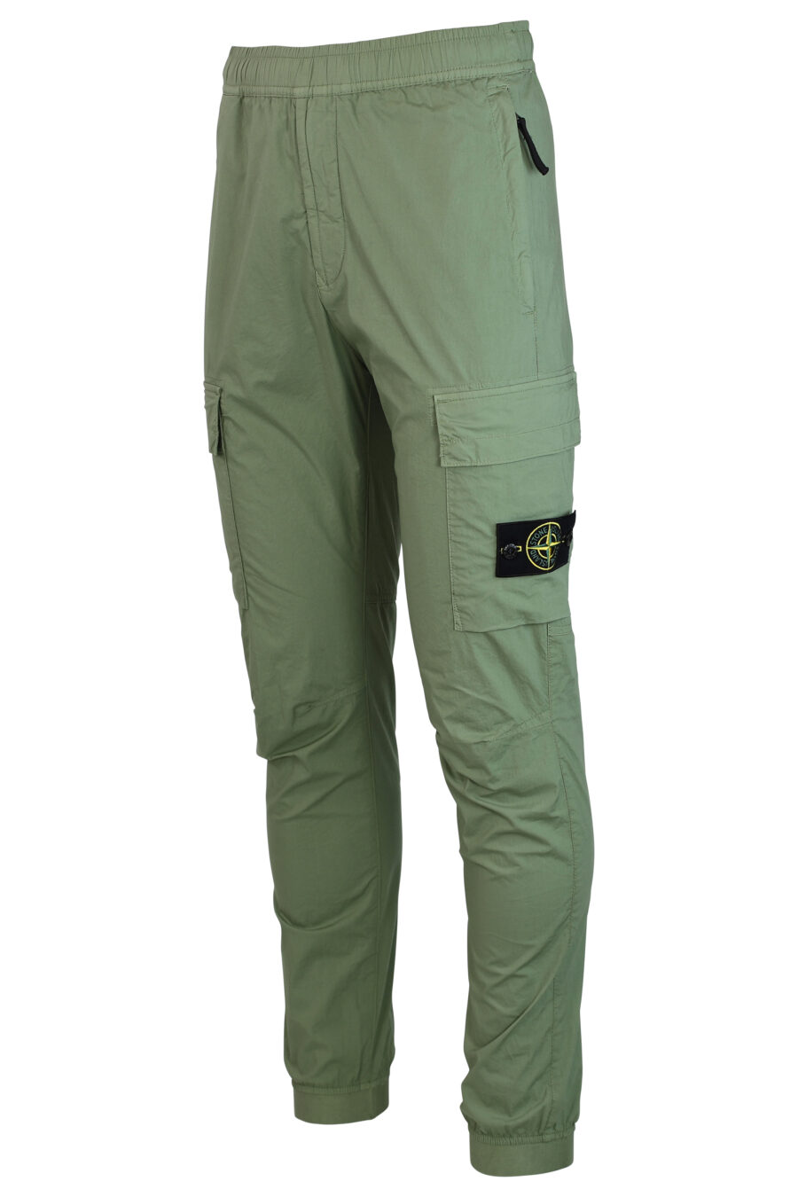 Pantalon cargo vert avec écusson - IMG 0284