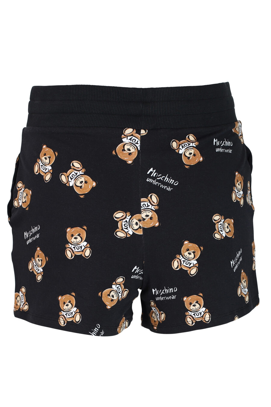 Black shorts "all over logo" bear underbear - IMG 0299
