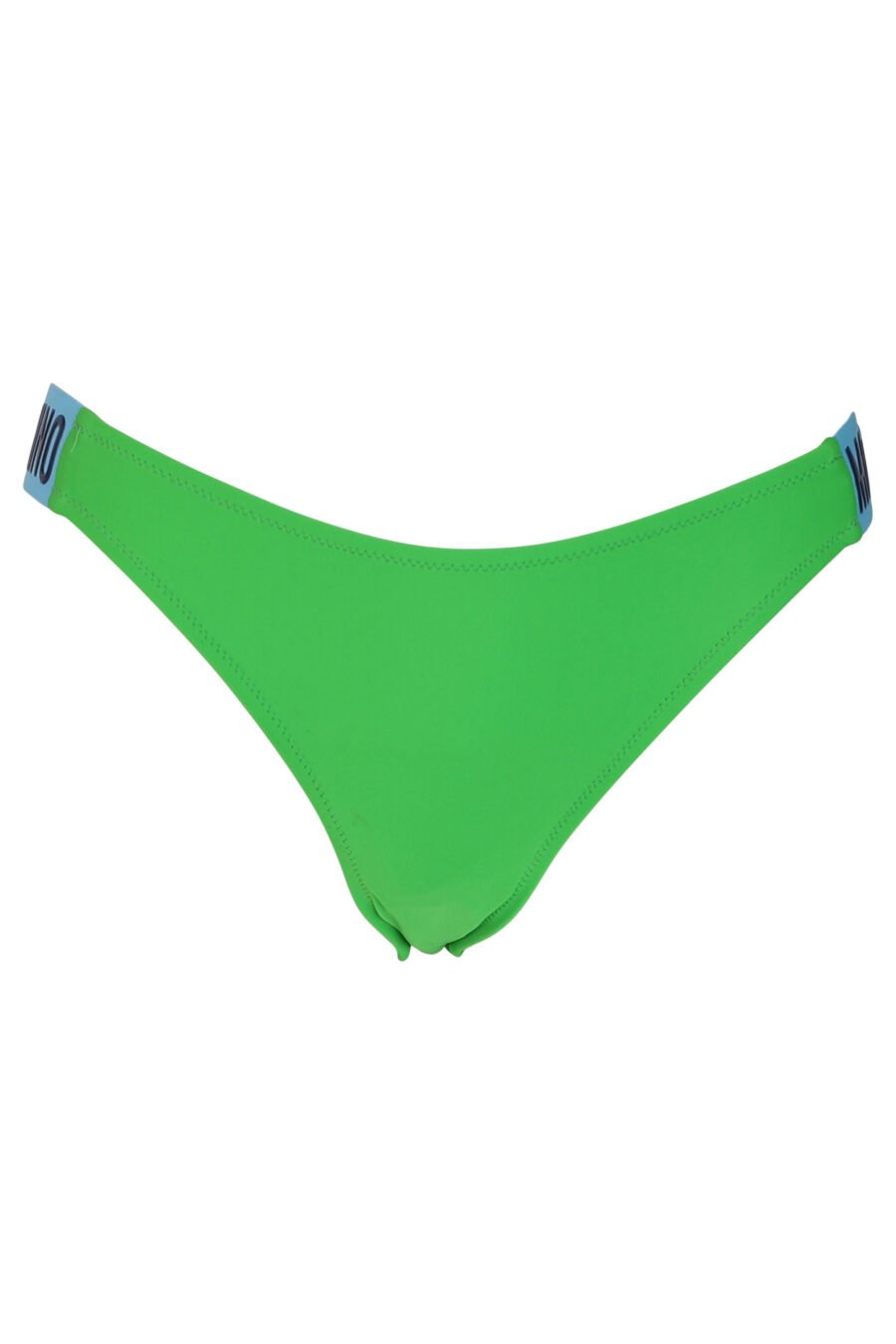 Braguitas de bikini verde con logo en cinta lateral - IMG 0312