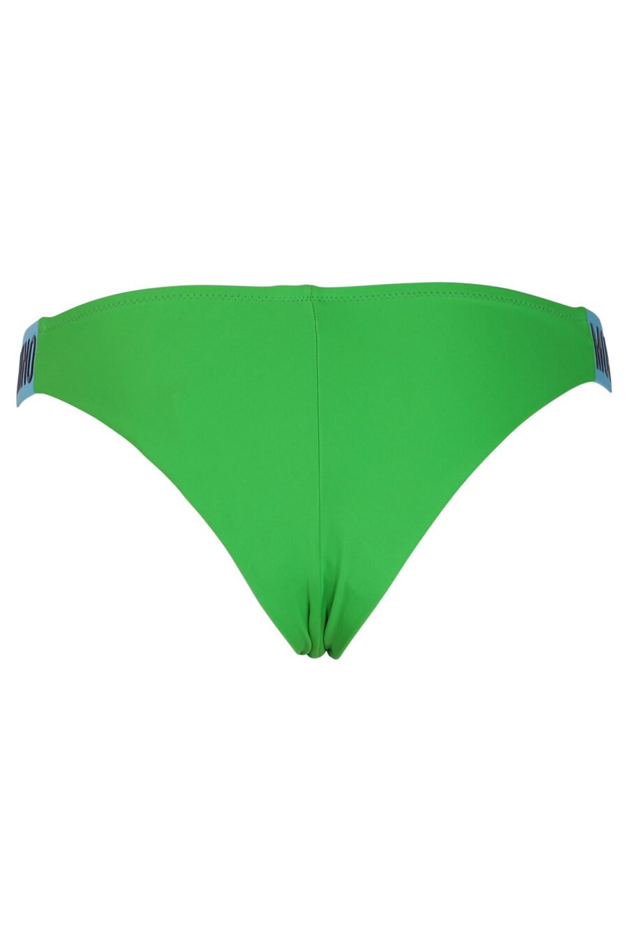 Bas de bikini vert avec logo sur la bande latérale - IMG 0314