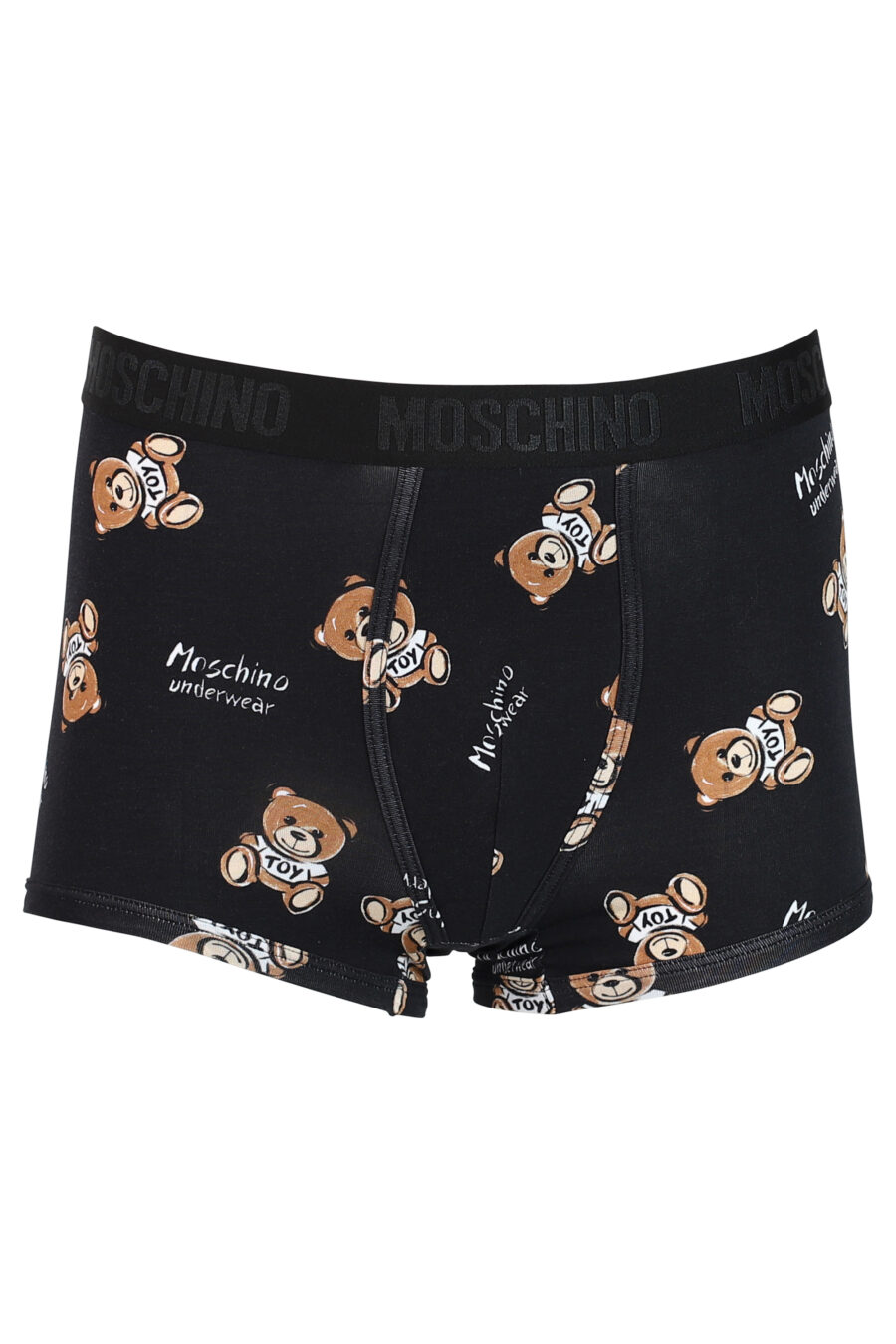 Black boxers with "all over logo" bear - IMG 0347