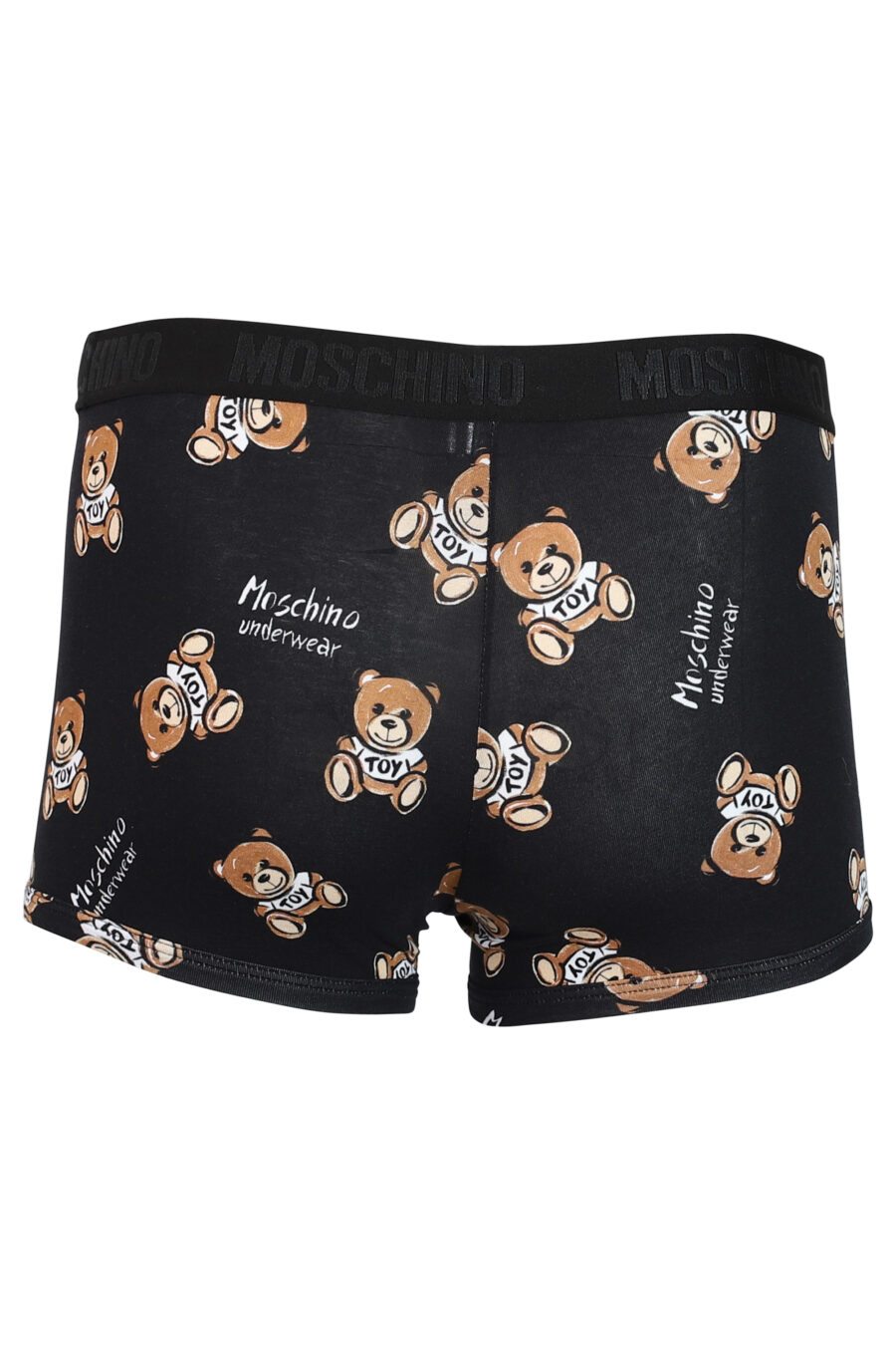Black boxers with "all over logo" bear - IMG 0348