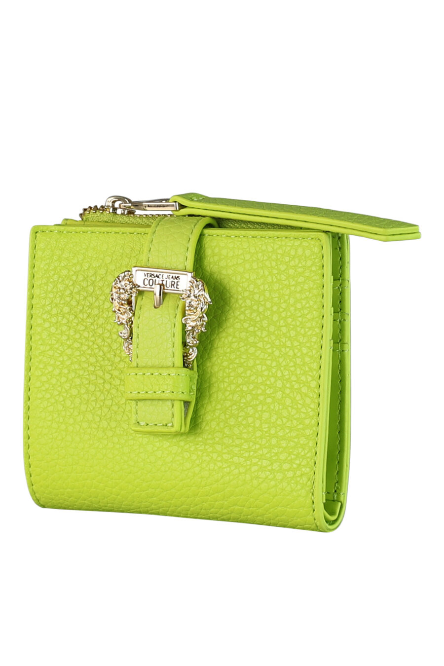 Green wallet with baroque buckle - IMG 0482