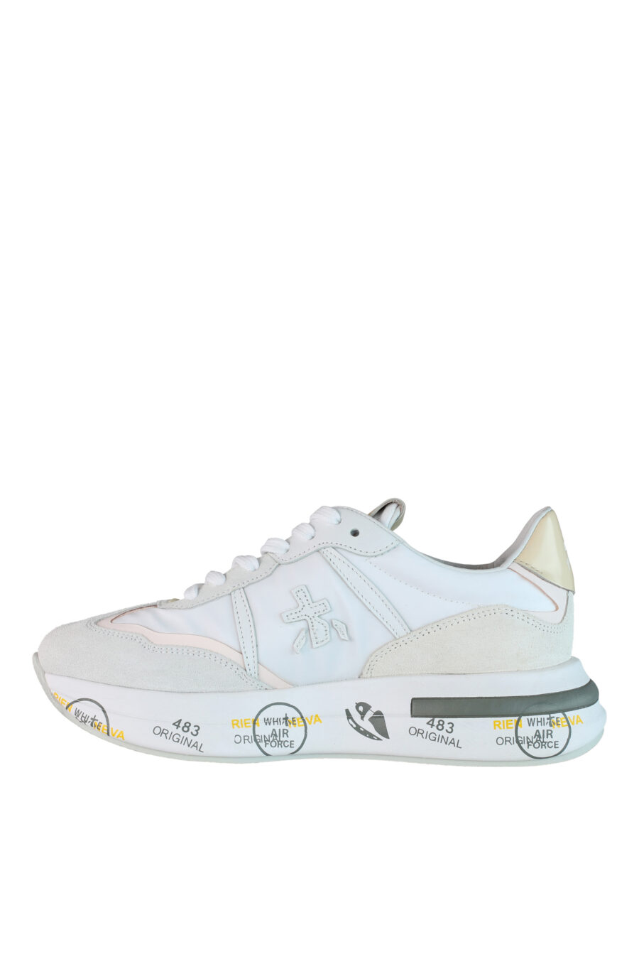 Zapatillas blancas con gris multicolor "cassie 6343" - IMG 0544