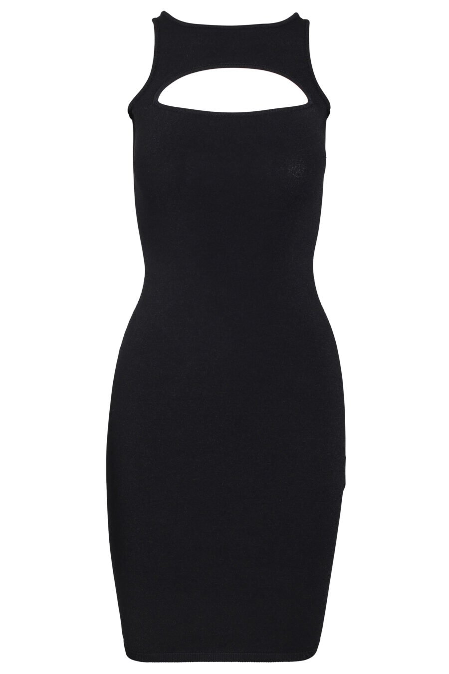 Black dress with slit - IMG 0572
