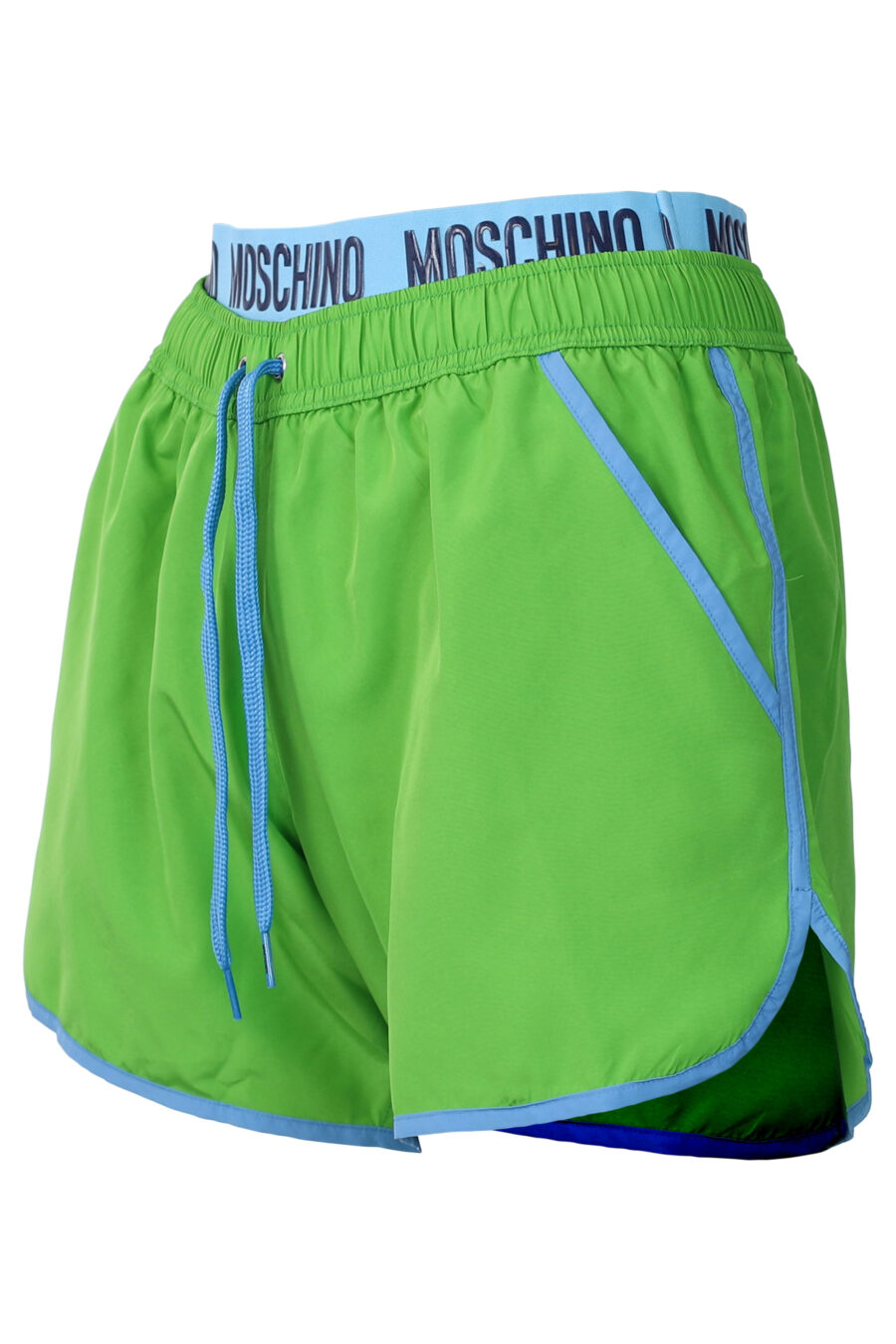 Green swimming costume with ribbon logo - IMG 0655