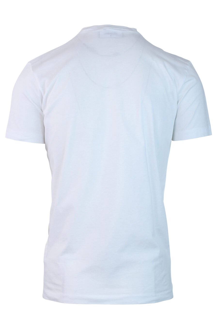 Weißes T-Shirt mit Minilogo "Icon" - IMG 0722
