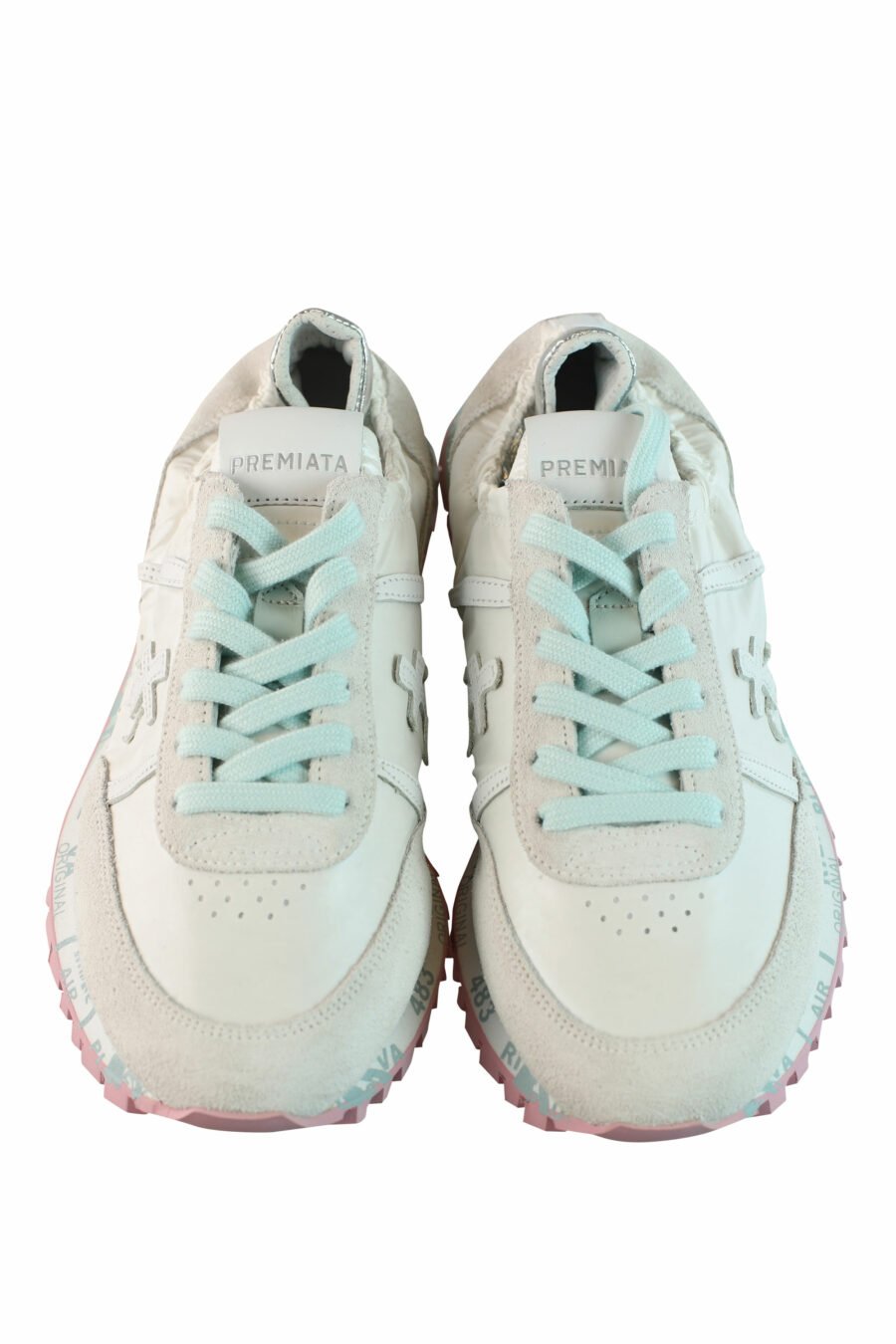 Zapatillas blancas con elástico "sean-d 6251" - IMG 0842