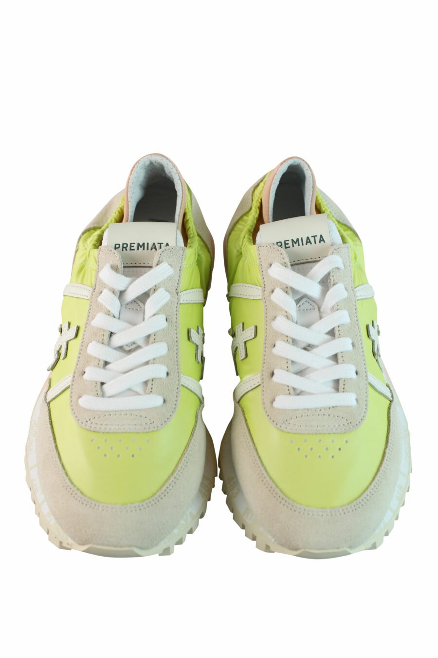 Zapatillas verde lima con elástico "sean-d 6248" - IMG 0848