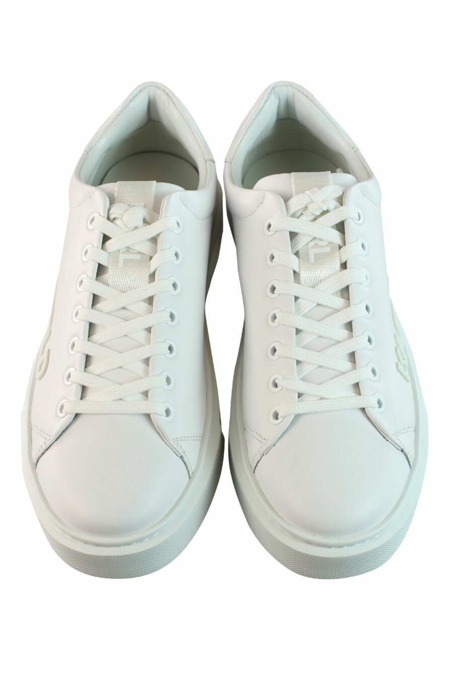 Zapatillas blancas "max kup" con logo blanco - IMG 0873