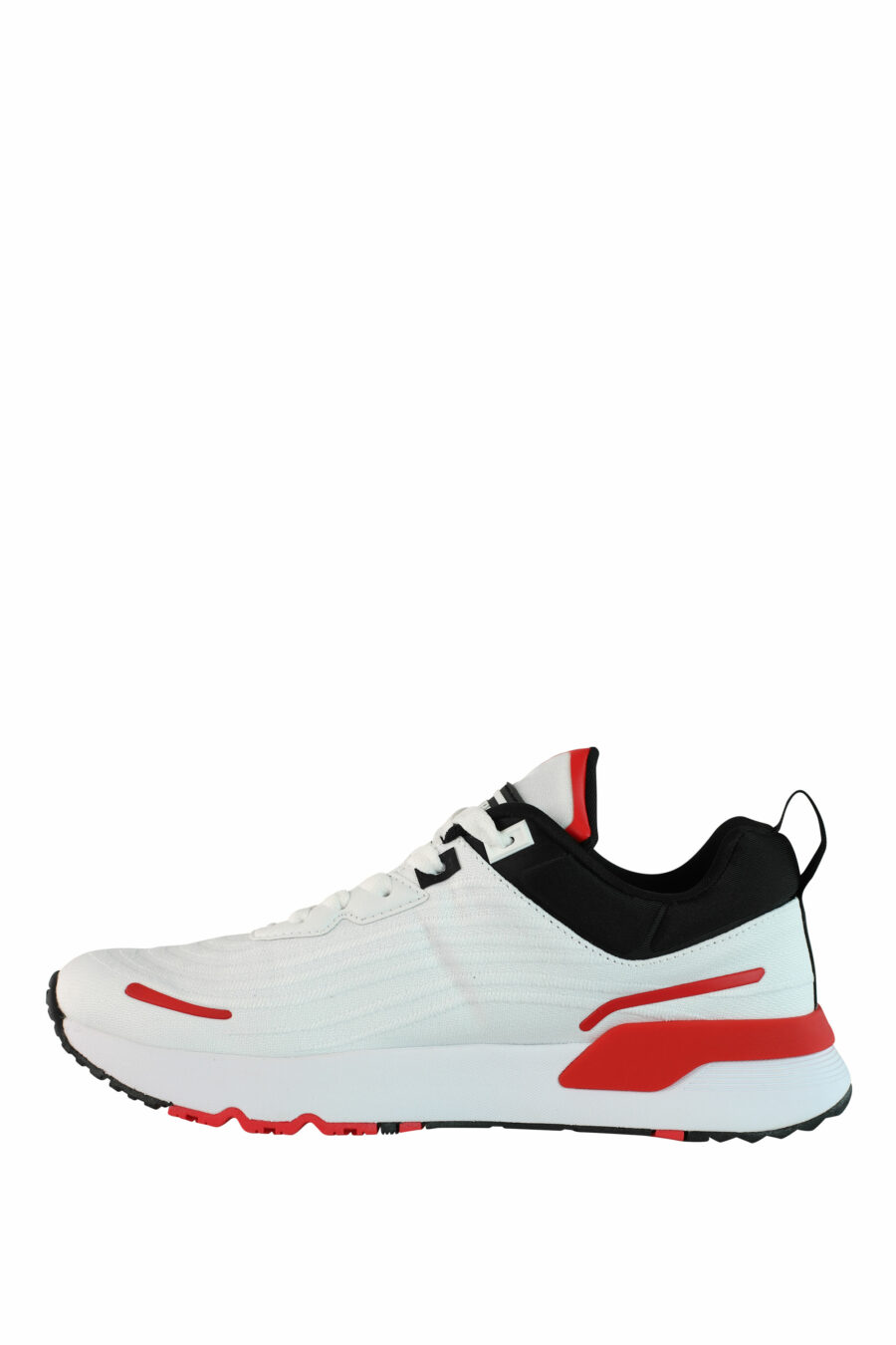 Zapatillas blancas multicolor con logo circular - IMG 0989