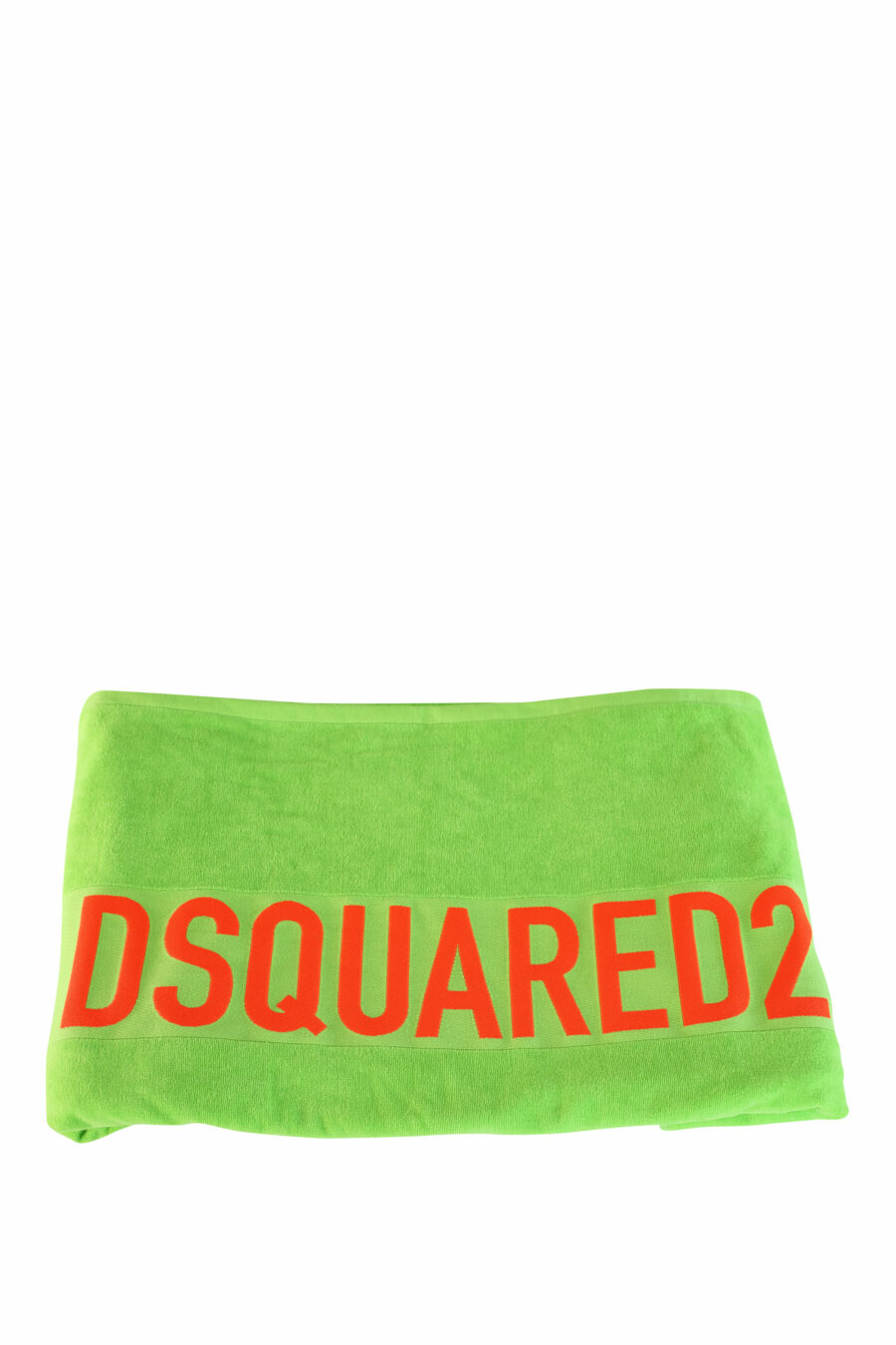 Green towel with orange maxilogo - IMG 1025