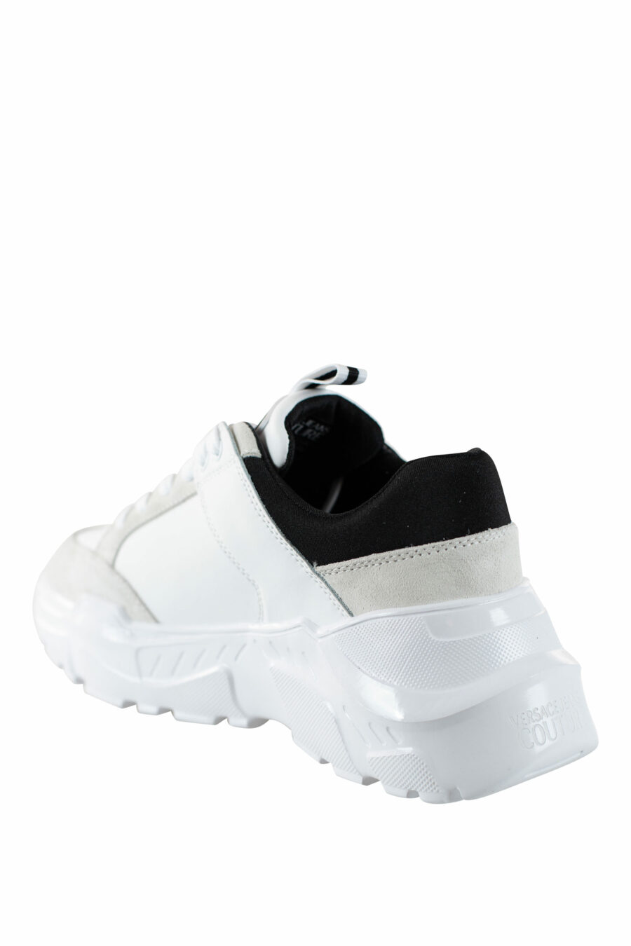 Zapatillas blancas con beige "speedtrack" - IMG 4528