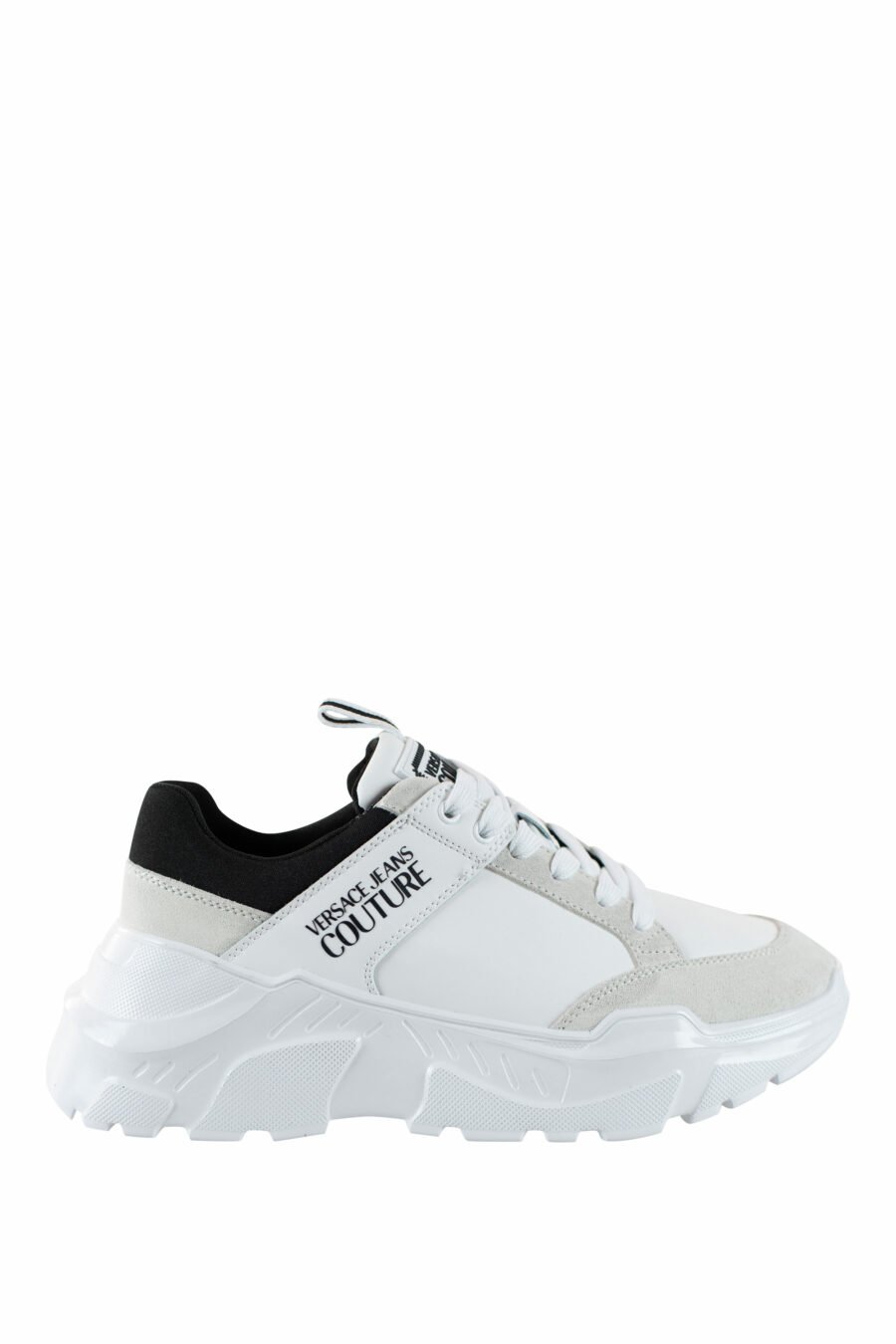 Versace Jeans Couture White Barocco Court 88 Sneakers – BlackSkinny