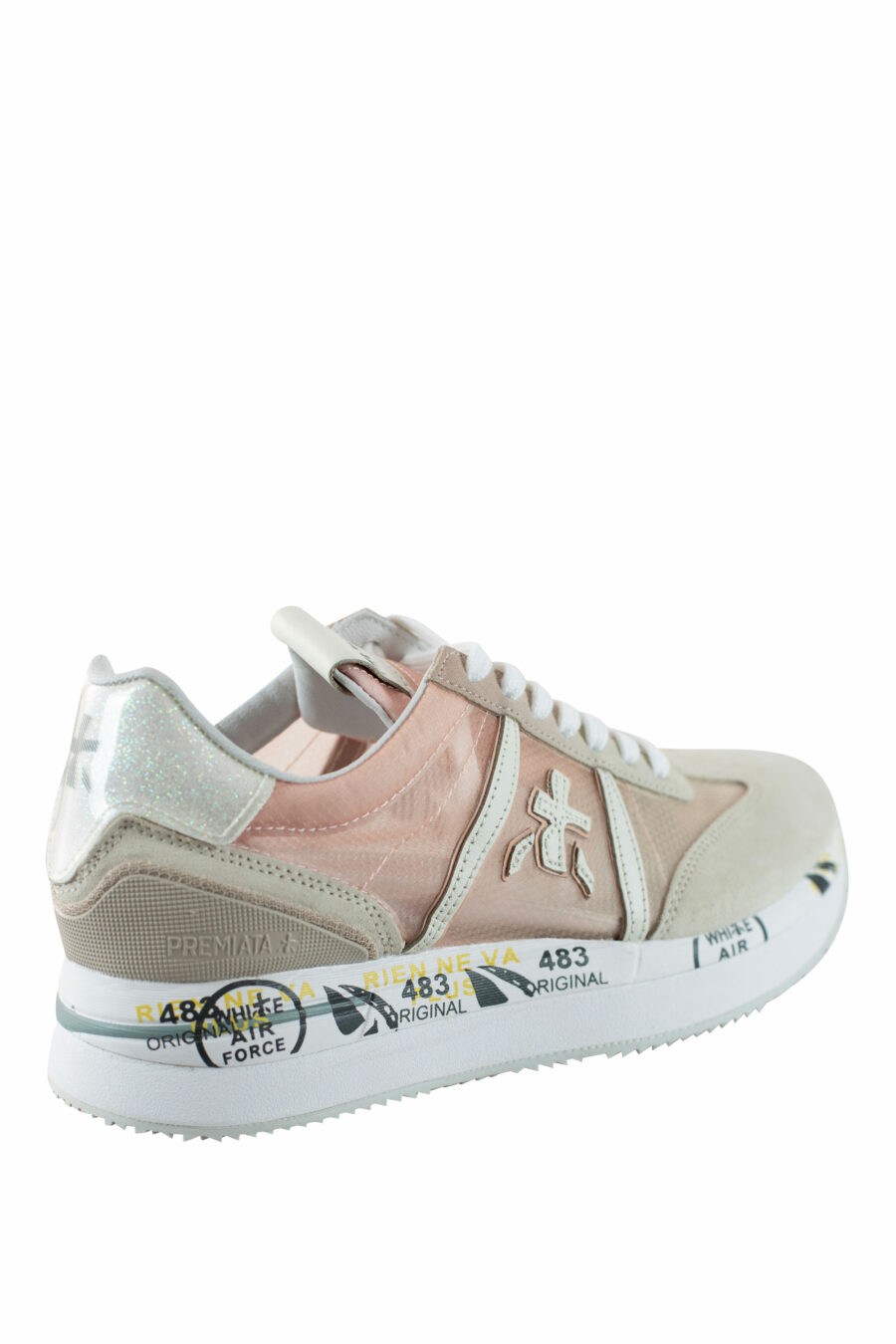 Zapatillas rosa con beige transpirables "conny 6245" - IMG 4569