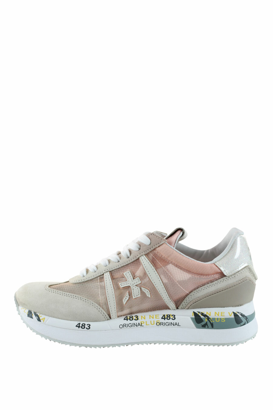 Zapatillas rosa con beige transpirables "conny 6245" - IMG 4573