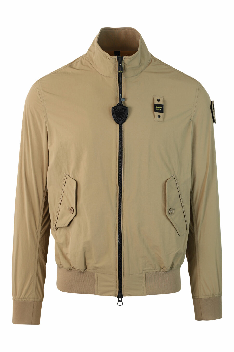 Bomber beige avec patch - IMG 9781