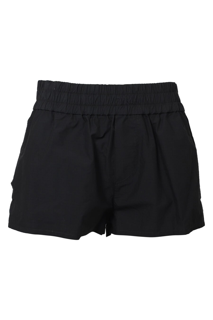 Schwarze Shorts mit mehrfarbigem Minilogue - IMG 9851