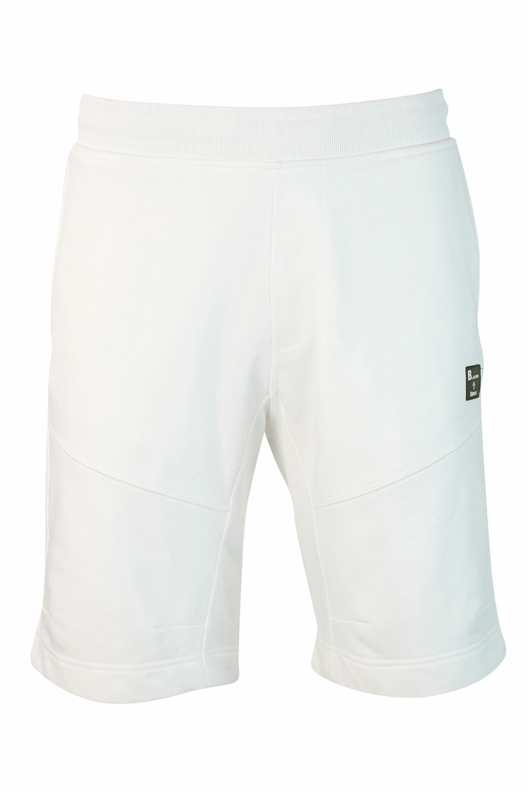 hielo raspador Stevenson Blauer - Pantalón de chándal corto blanco - BLS Fashion