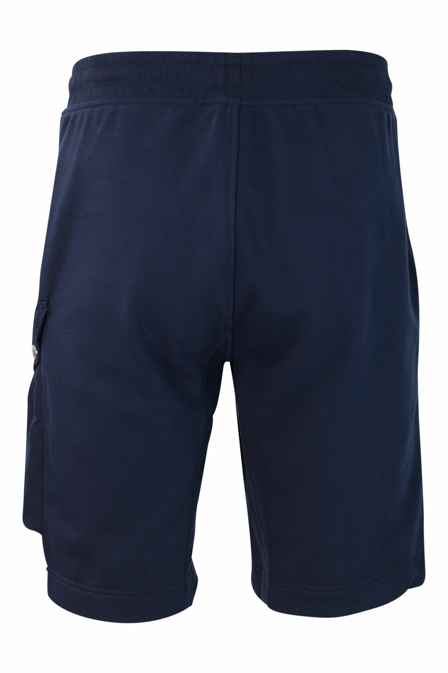 Pantalón de chándal corto azul con bolsillo lateral - IMG 9875 1