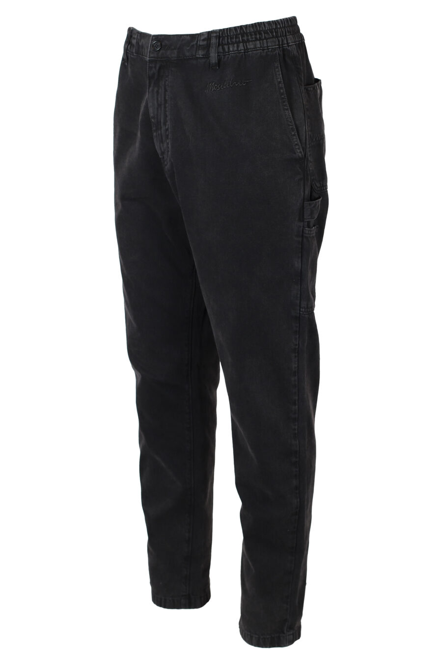 Schwarze Jeans mit monochromem Minilook - IMG 9879