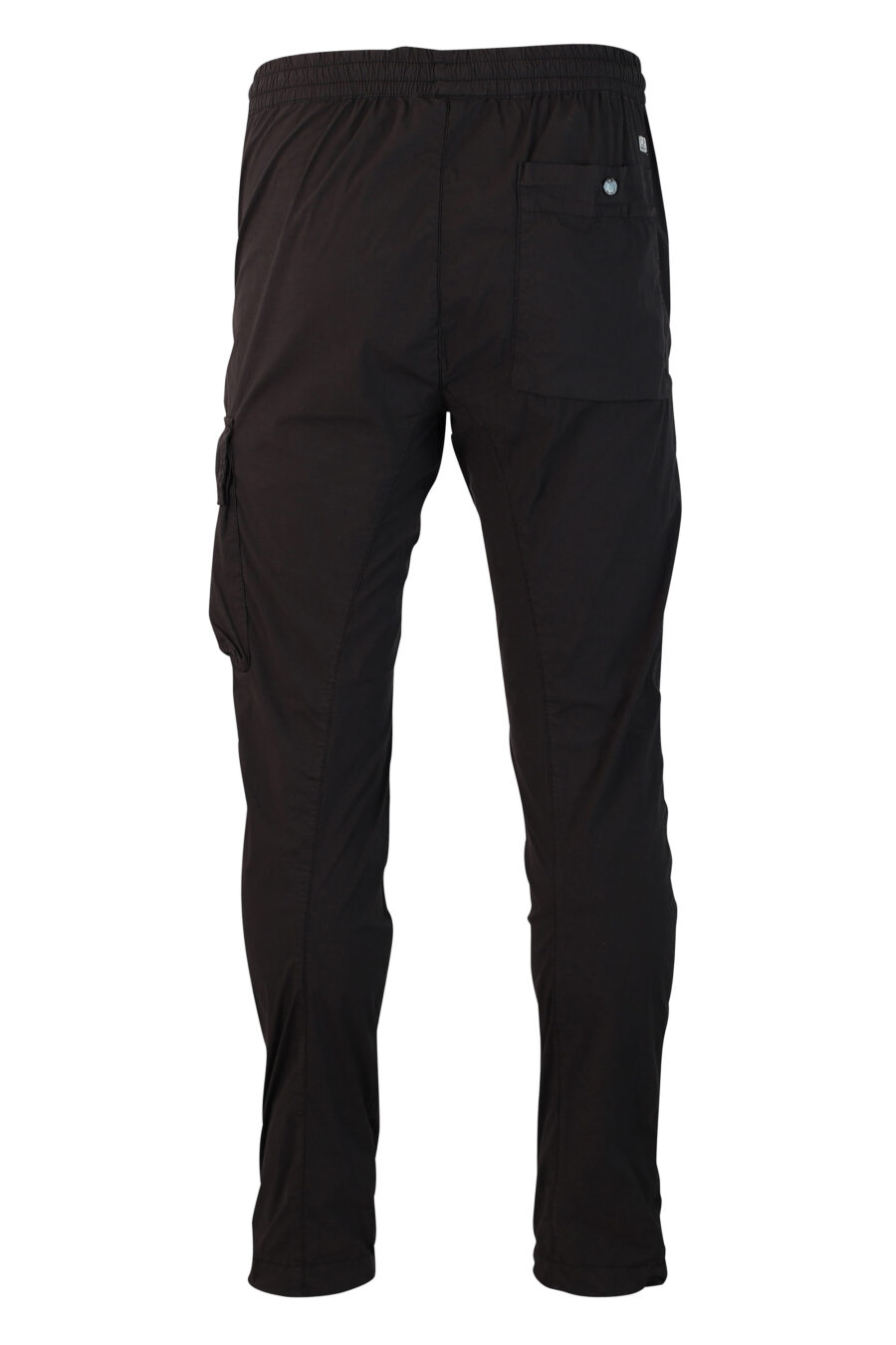 Pantalón negro con minilogo circular lateral - IMG 9915 1