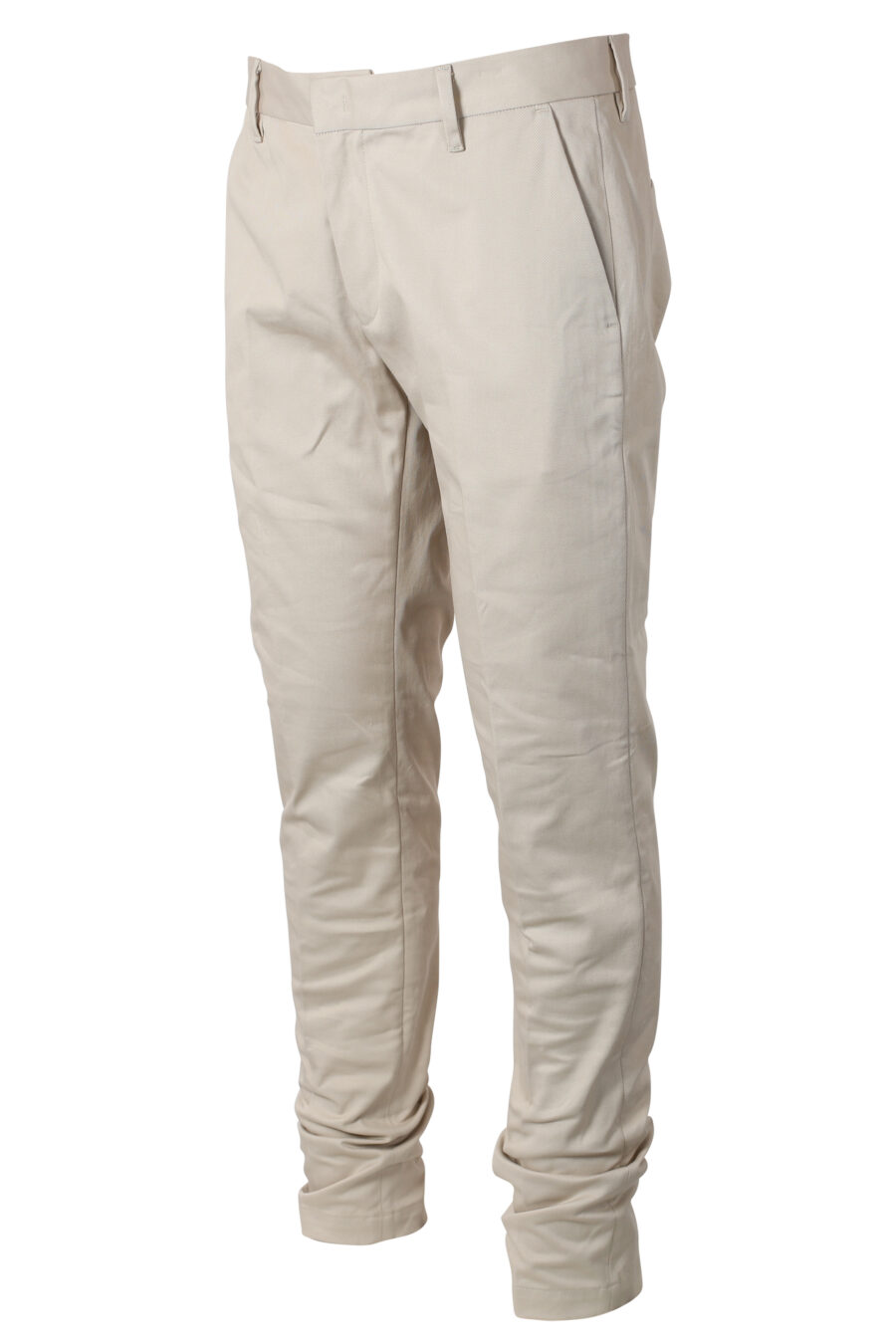Pantalon beige avec logo - IMG 9952