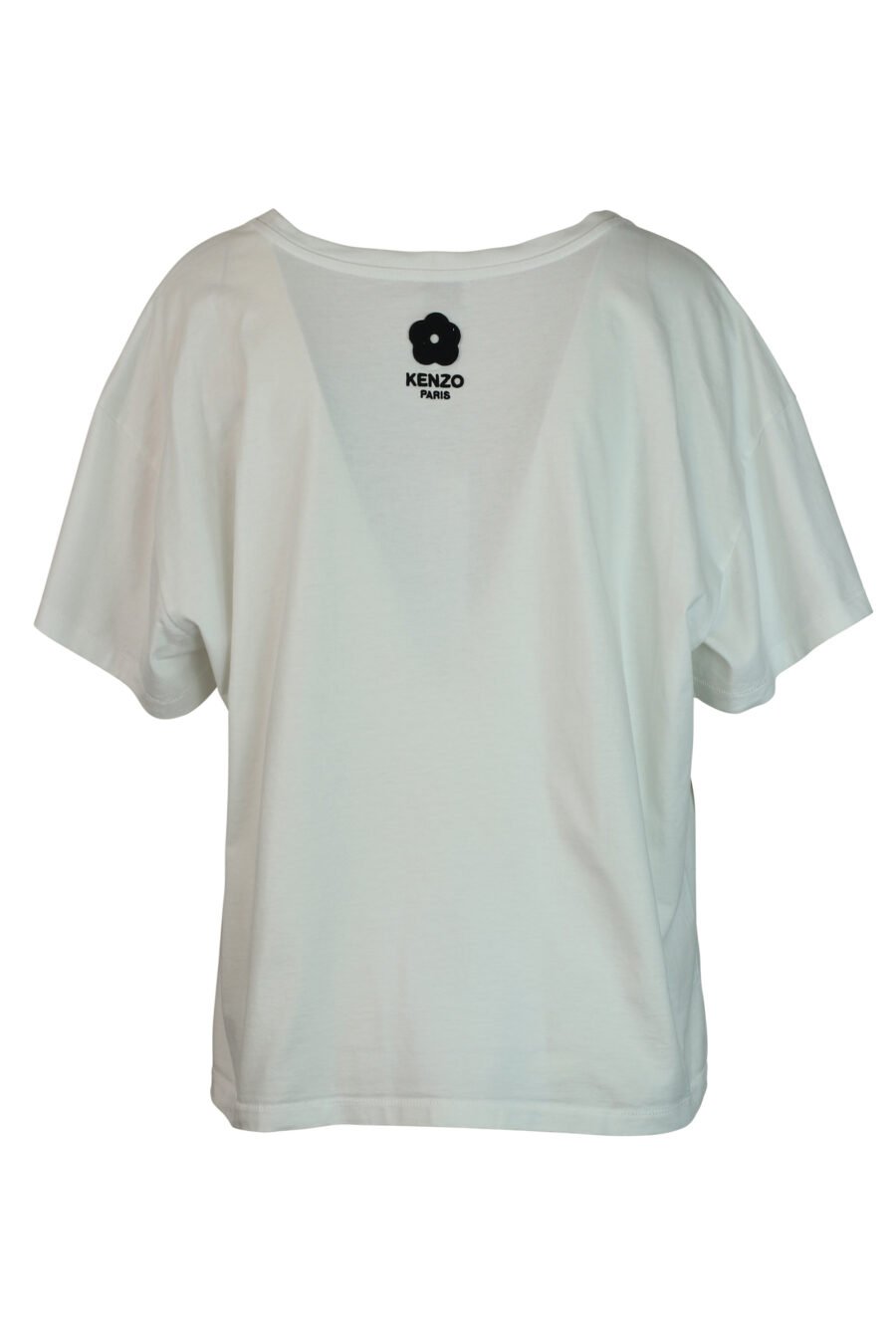 Camiseta blanca con maxilogo elefante - 3612230460119 2