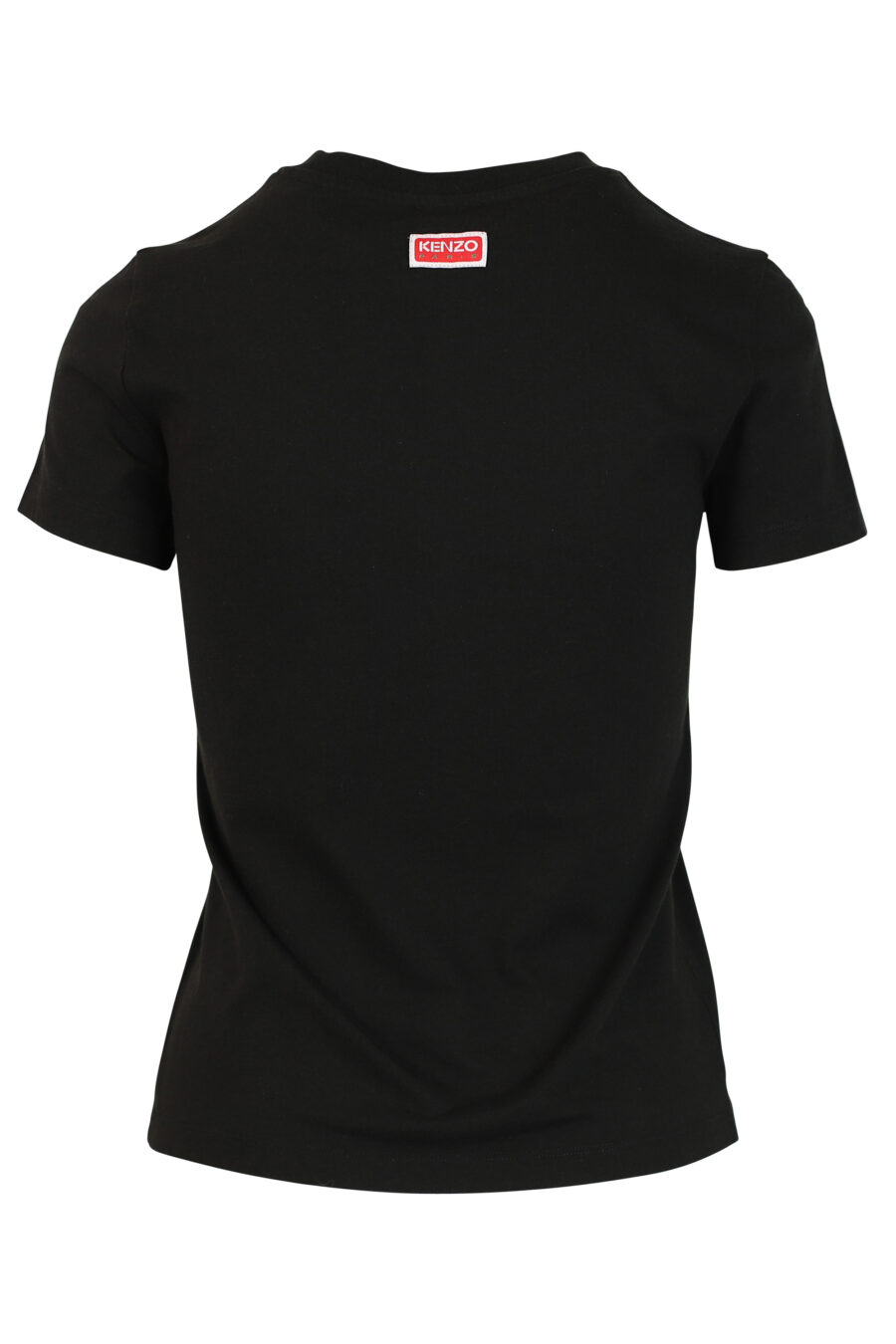 Camiseta negra con maxilogo tigre - 3612230460195 2