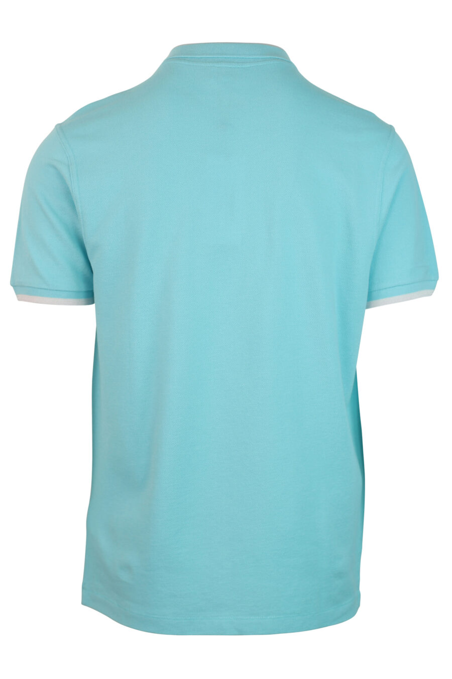 Blaues "Slim"-Poloshirt mit Mini-Logo - 3612230468887 2