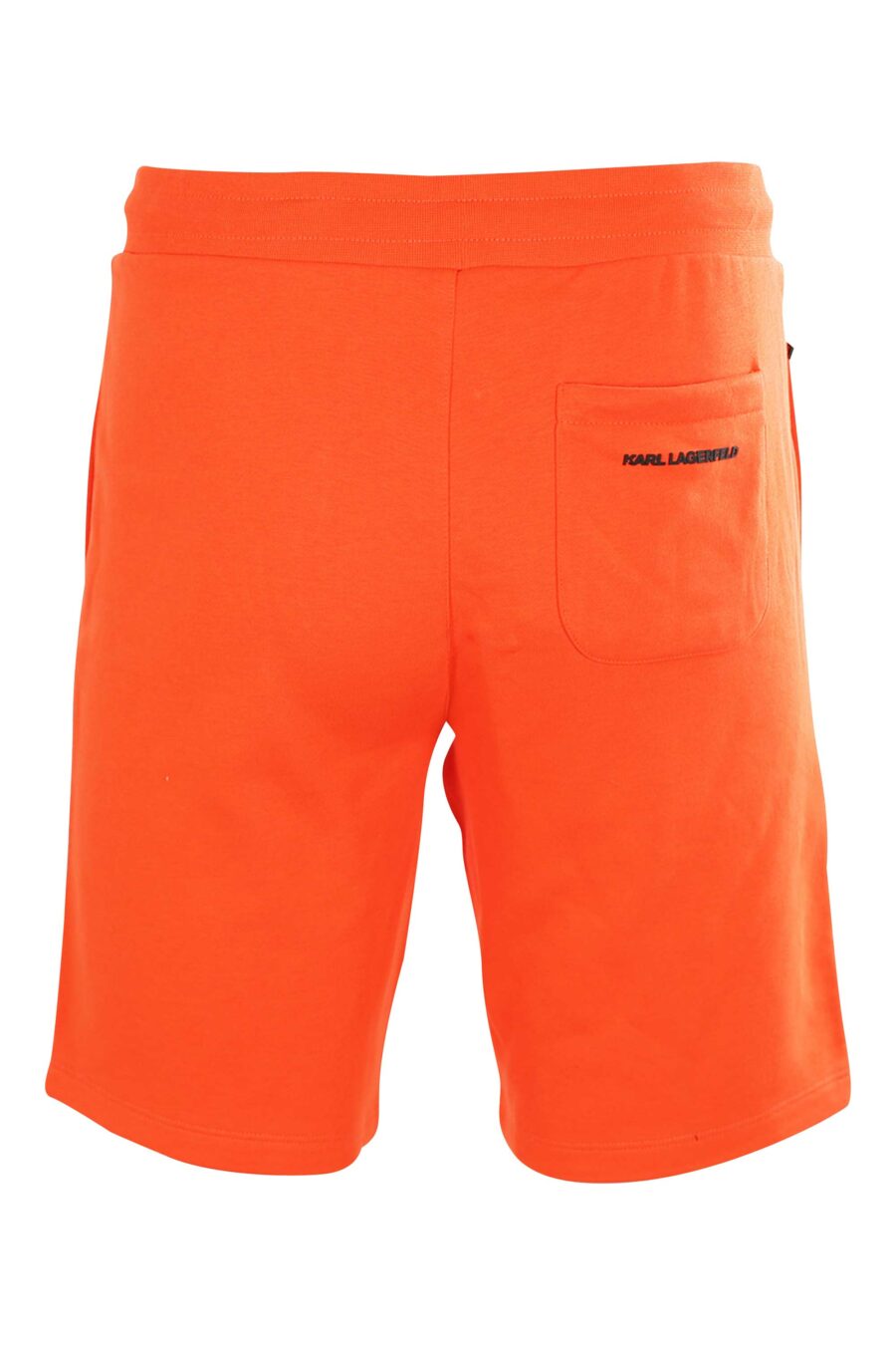 Pantalón de chándal corto naranja con logo de goma - 4062226266710 3