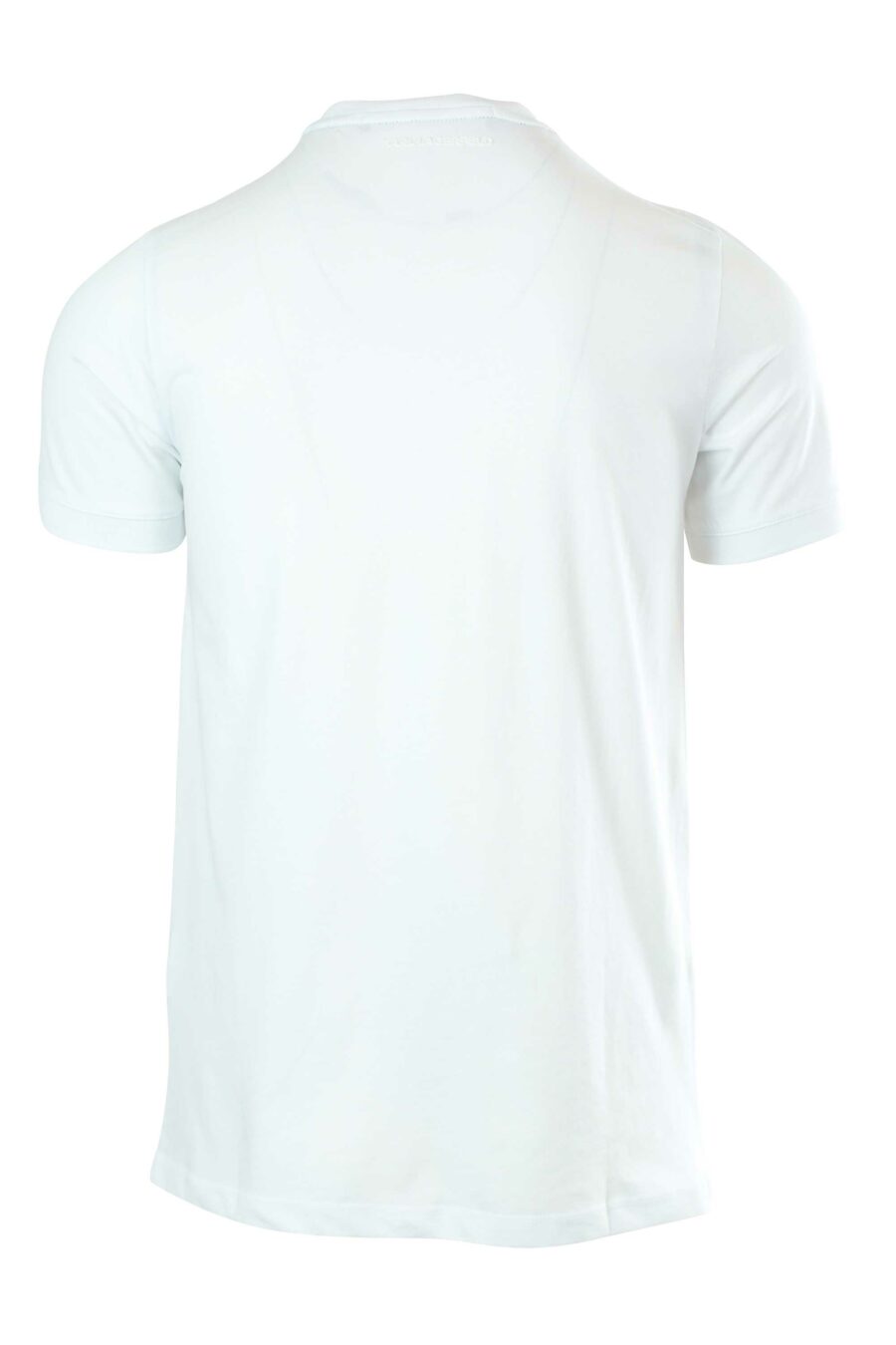 Camiseta blanca con logo negro pequeño - 4062226282444 2